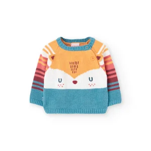 Sweater Tejido Boboli Erizo Mostaza