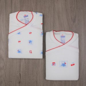 2 bodys bebé recién nacido CEREZA manga corta
