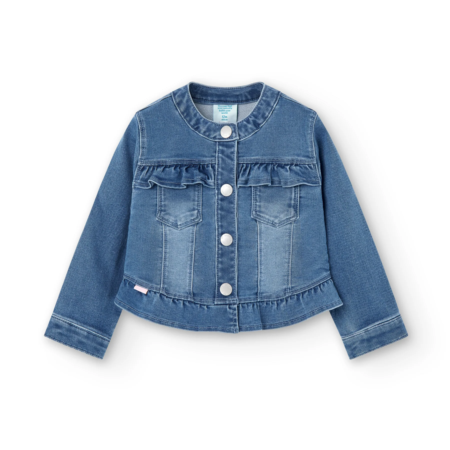 Chaqueta Boboli Denim Bleach Pop