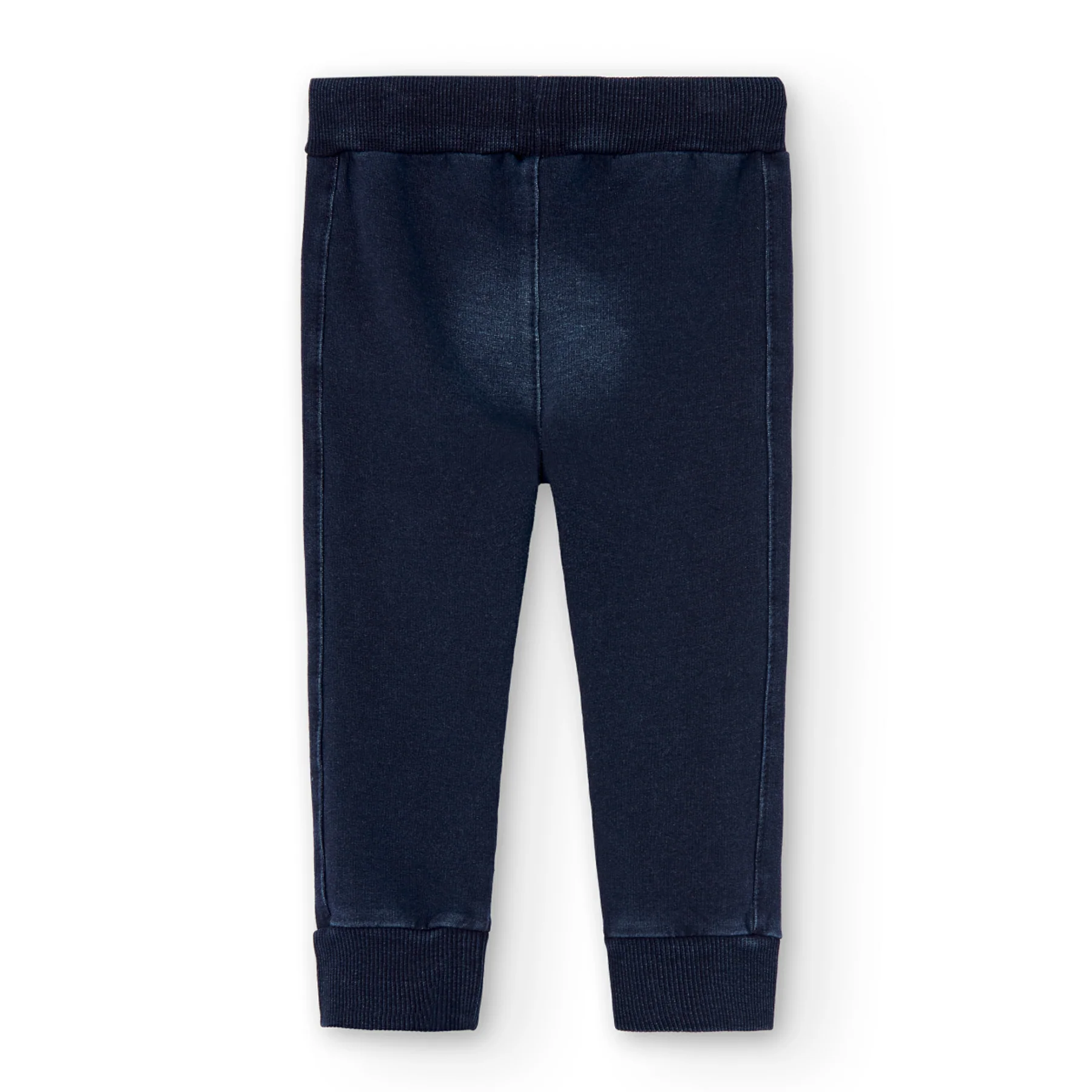 Pantalon Algodon Denim Boboli Azul Oscuro - Imagen 4