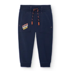 Pantalon Felpa Boboli Wind Marino