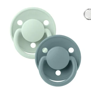2 Chupetes BIBS De Lux Nordic Mint/Island Sea Silicona