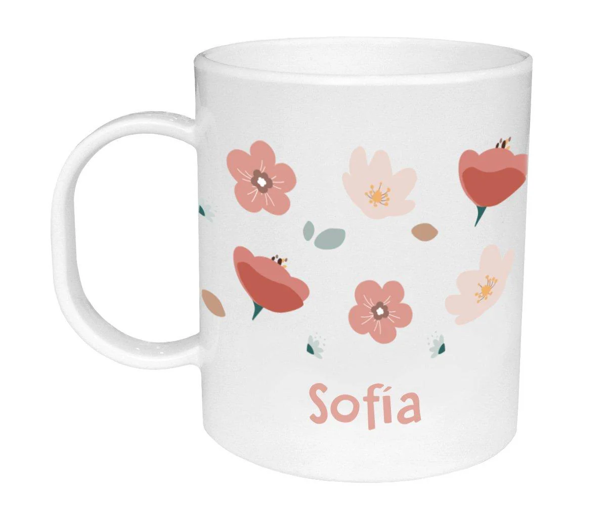 Taza de Plástico Personalizada Little Garden - Imagen 3