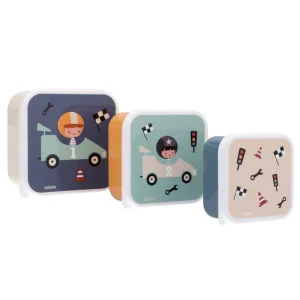 3 Cajas Almuerzo Speed Racers