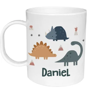 Taza de Plástico Personalizada Dinos World
