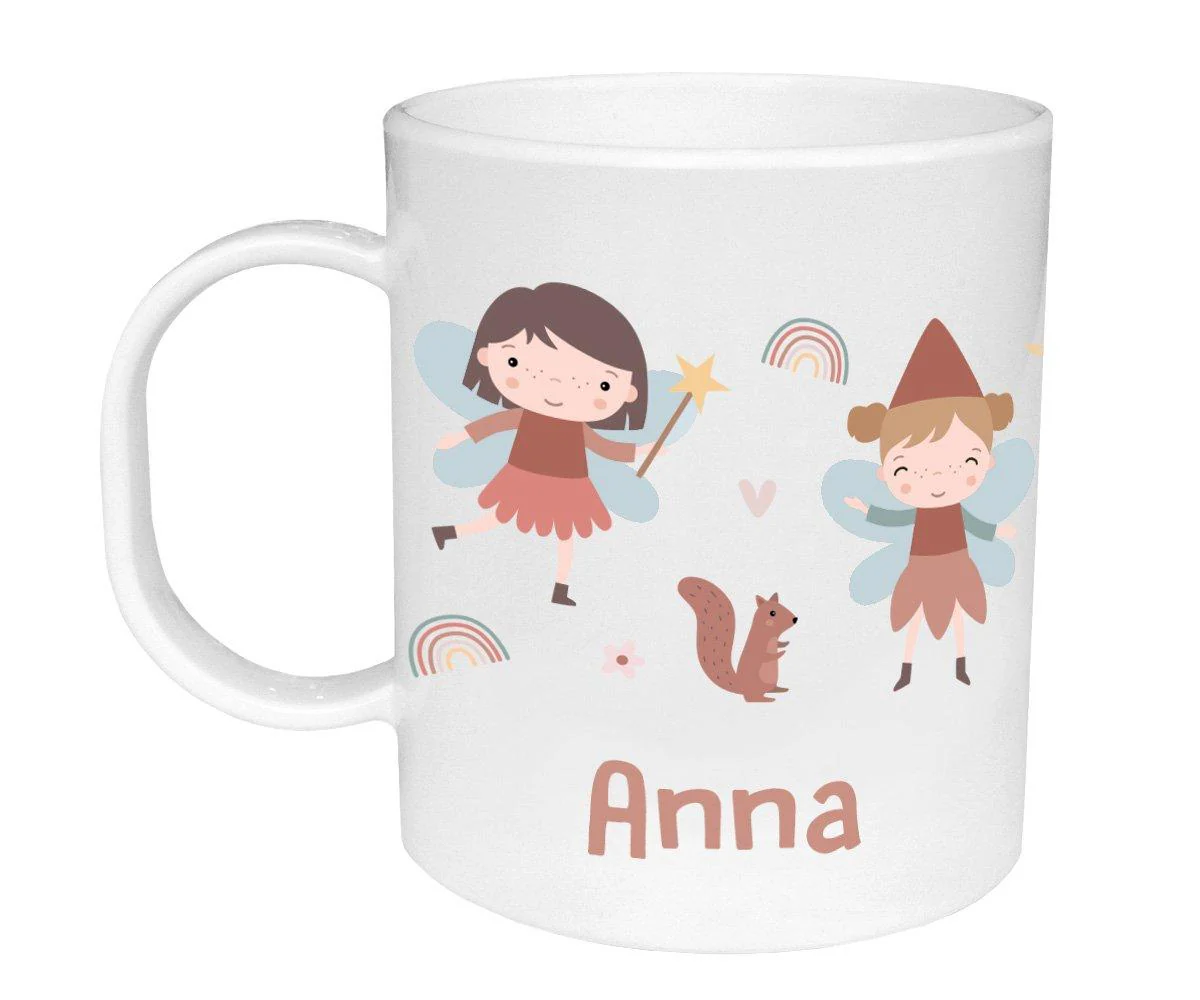 Taza de Plástico Personalizada Wild Fairies