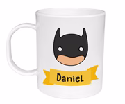 Taza Plástico Personalizada Héroe