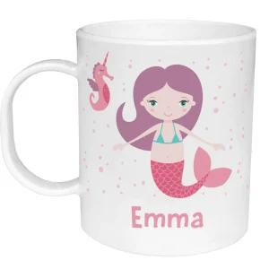 Taza de Plástico Personalizada Sirena