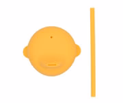 Tapa Sippie para Vaso Silicona Amarillo