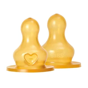 2 Tetinas Látex Biberón BIBS Flujo Medio