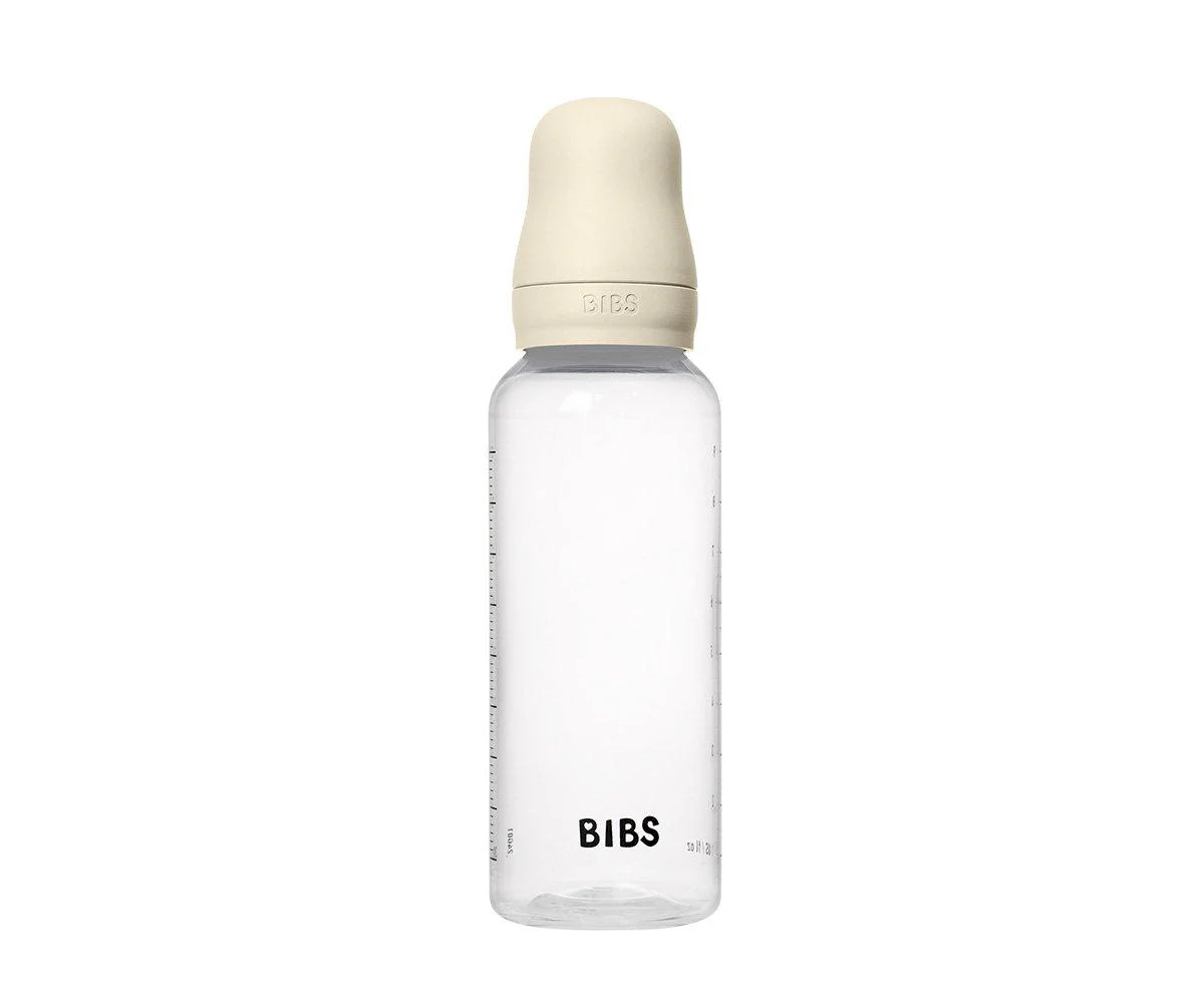 2 Biberones Plástico BIBS Silicona Ivory 270 ml - Imagen 3