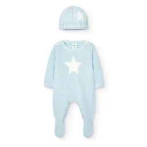 Conjunto Tejido Boboli Estrella Celeste