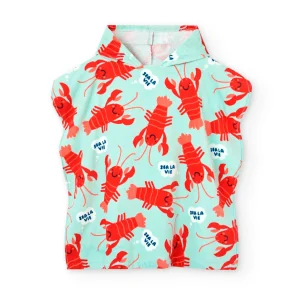 Toalla con Capucha Boboli Langostas