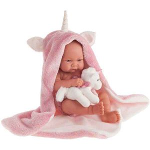 Antonio Juan Muñeca Recién Nacida Nica Unicornio 42cm