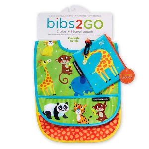 Conjunto 2 Baberos con Bolsita Selva