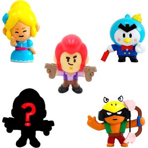Brawl Stars Pack 5 Figuras Bo