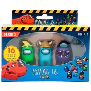 Among Us S2 Pack 3 Figuras Vikingo