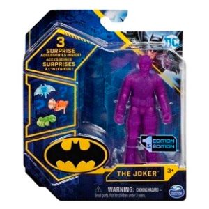 Batman Figura Joker Lila Articulada 10 cm