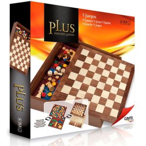 Conjunto 5 Juegos de Mesa Plus