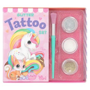 Ylvi Set para Tatuajes con Purpurina