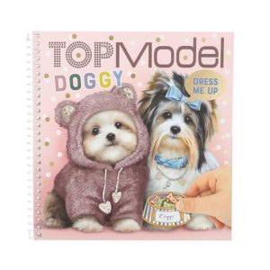 Top Model Cuaderno Calcomanías Dress me DOGGY