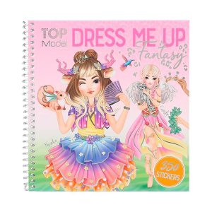 Top Model Cuaderno con Calcomanías Dress me Up