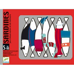 Djeco Juego de Cartas Sardinas