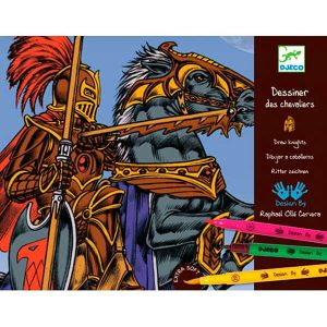 Djeco Dibujar Caballeros a todo color