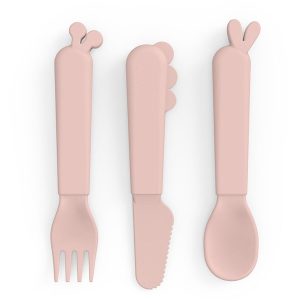 Conjunto Cubiertos Kiddish Rosa