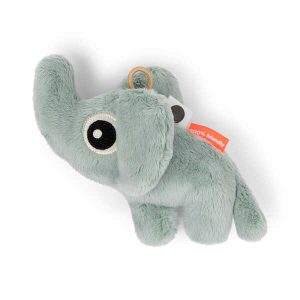 Sonajero Peluche Elefante Gris