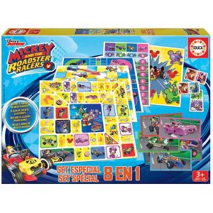 Set 8 en 1 Juegos Mickey y los Súper Pilotos