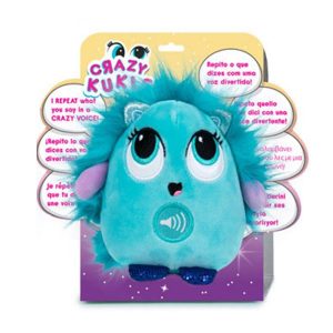 Peluche Squeeshy Crazy Kukis Azul