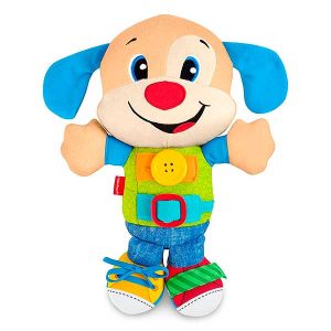 Peluche Perrito Aprendo a Vestirme