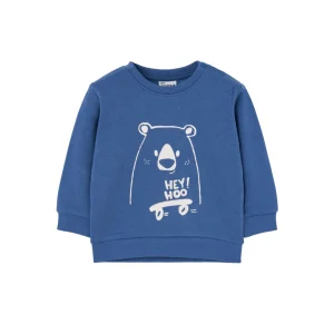 Camiseta Losan Oso Polar Azul