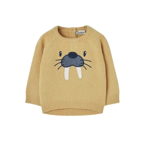 Sweater Tejido Losan Morsa Mostaza