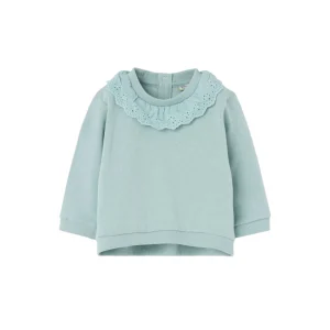 Buzo con cuello Losan Verde