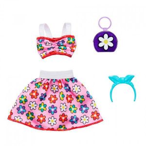 Barbie Look Moda Conjunto Flores