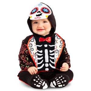 Disfraz Día de los Muertos Bebé 7-12 Meses