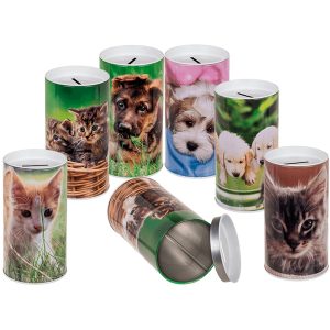 Hucha de Metal Animales