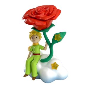 El Principito y la Rosa Figura 9cm