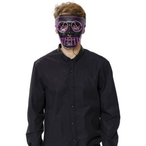 Máscara Horror Con Luz Halloween