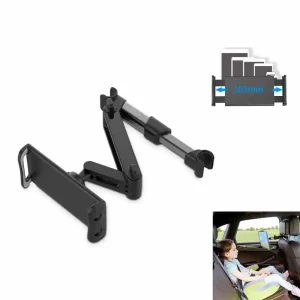 Soporte para Tablet y Teléfono en Auto – Ideal para Viajes con Niños