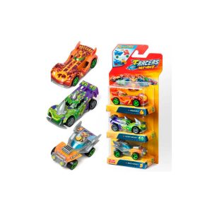 T-Racers Mix N Race Pack 3 Blister