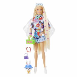 Barbie Extra Muñeca con Conjunto Flower Power