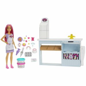 Barbie y su Pastelería Muñeca y accesorios 3 años