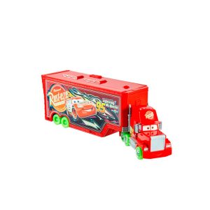 Supercamión Mack Glow Racerstransformable en pista de Disney Pixar