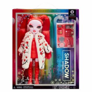 Shadow High Muñeca de moda Serie 3 – Rosie Redwood (Rojo)