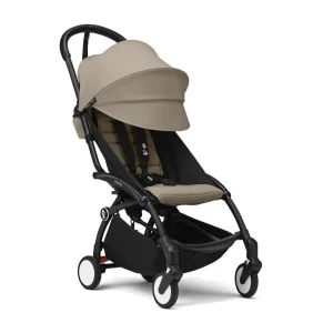 Coche Stokke® YOYO³ 6+ Negro/Taupe