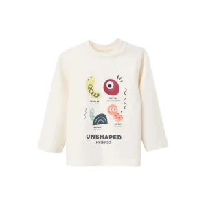 Blusa ML con cuello Zippy Friends Blanco