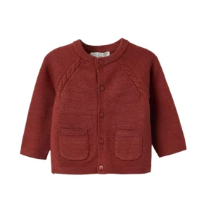 Sweater Tejido Zippy Terracota